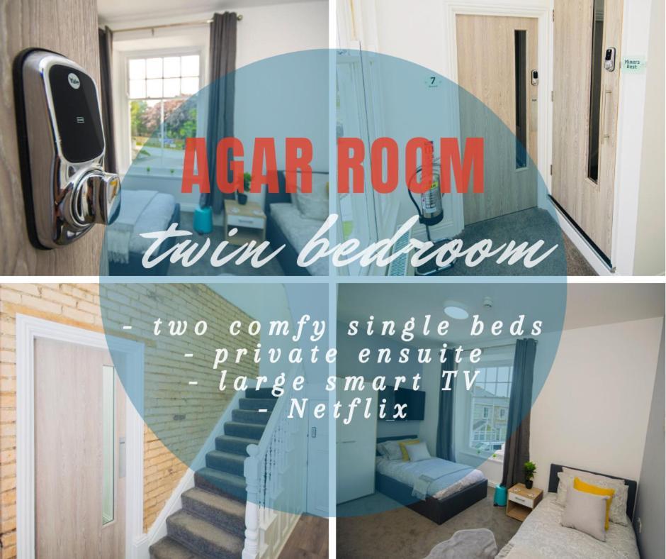 Wheal Wellington - Gorgeous Ensuite Bedrooms With Access To A Beautiful Shared Kitchen In A Lovingly Renovated Property Camborne Esterno foto